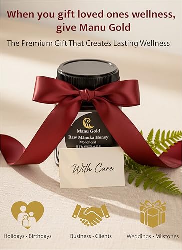 Manu Gold premium Mānuka honey wellness gift